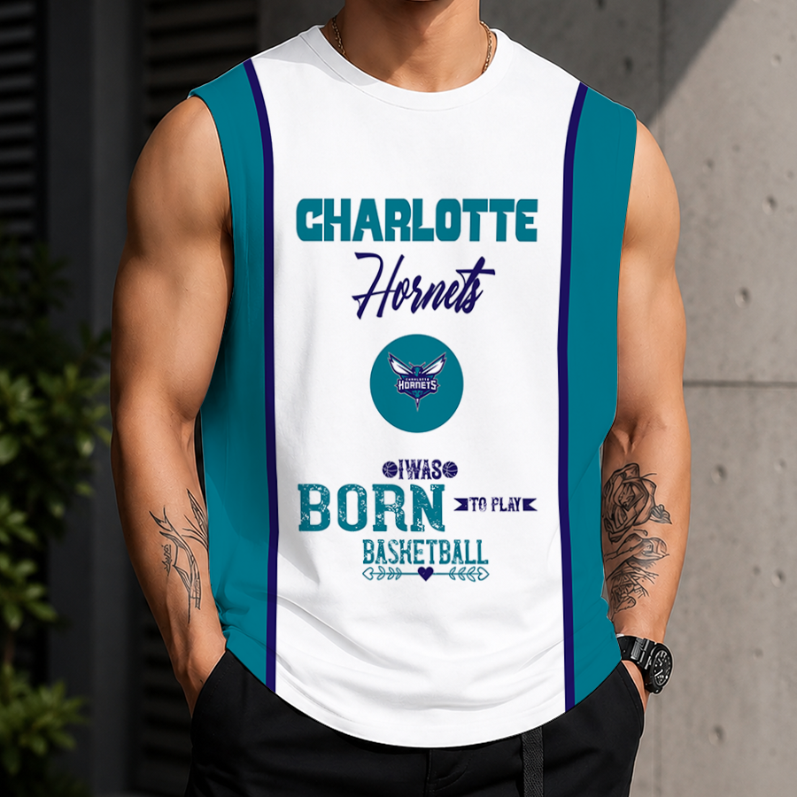 [HOT DEAL] NEW CUSTOMIZED NBA27 CHO CHARLOTTE HORNETS TANK TOP