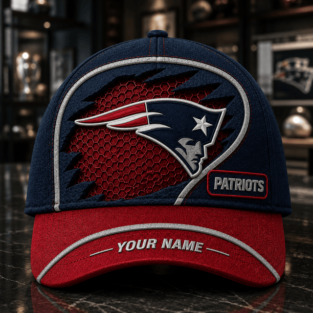 SPECIAL EDITION - NEW CUSTOMIZED NFL27 NEP NEW ENGLAND PATRIOTSS CLASSIC CAP