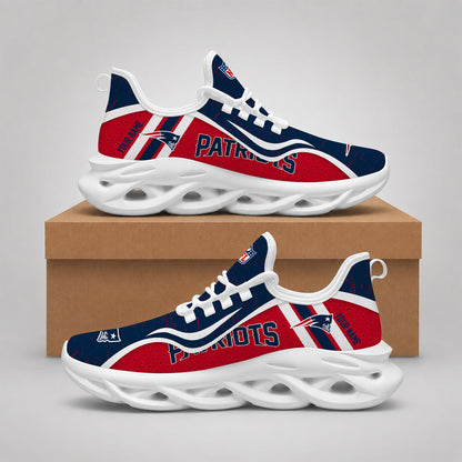 SPECIAL EDITION - NEW CUSTOMIZED NFL27 NEP NEW ENGLAND PATRIOTS MAX SOUL SHOES