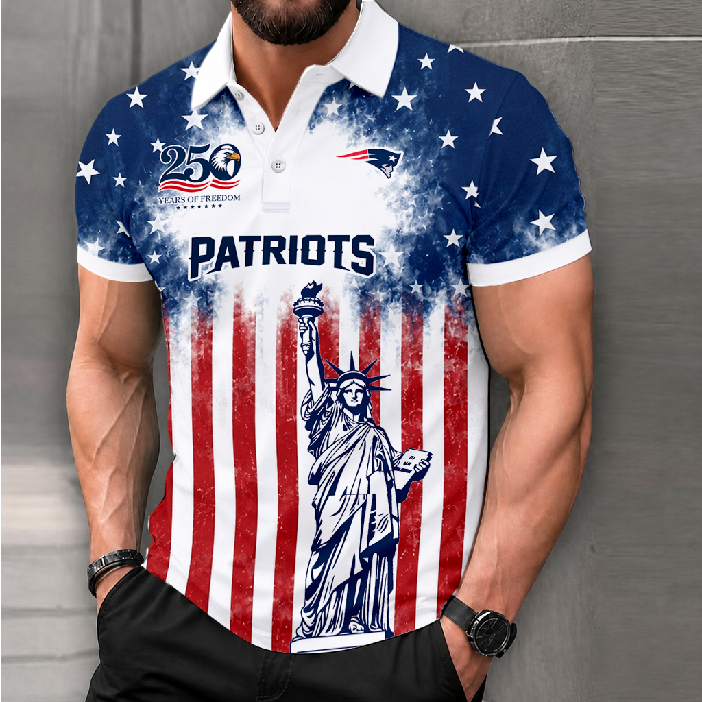 LIMITED EDITION - NEW CUSTOMIZED NFL27 NEP NEW ENGLAND PATRIOTS POLO SHIRT, ZIP POLO SHIRT & T-SHIRTS