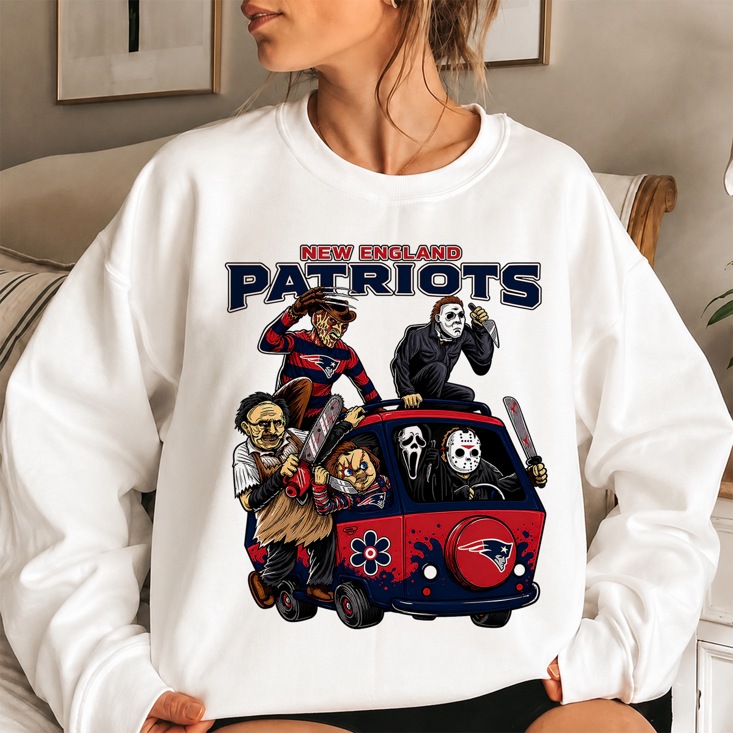 [SPECIAL OFFER] NEW CUSTOMIZED NFL27 NEP NEW ENGLAND PATRIOTS UNISEX SWEATSHIRT