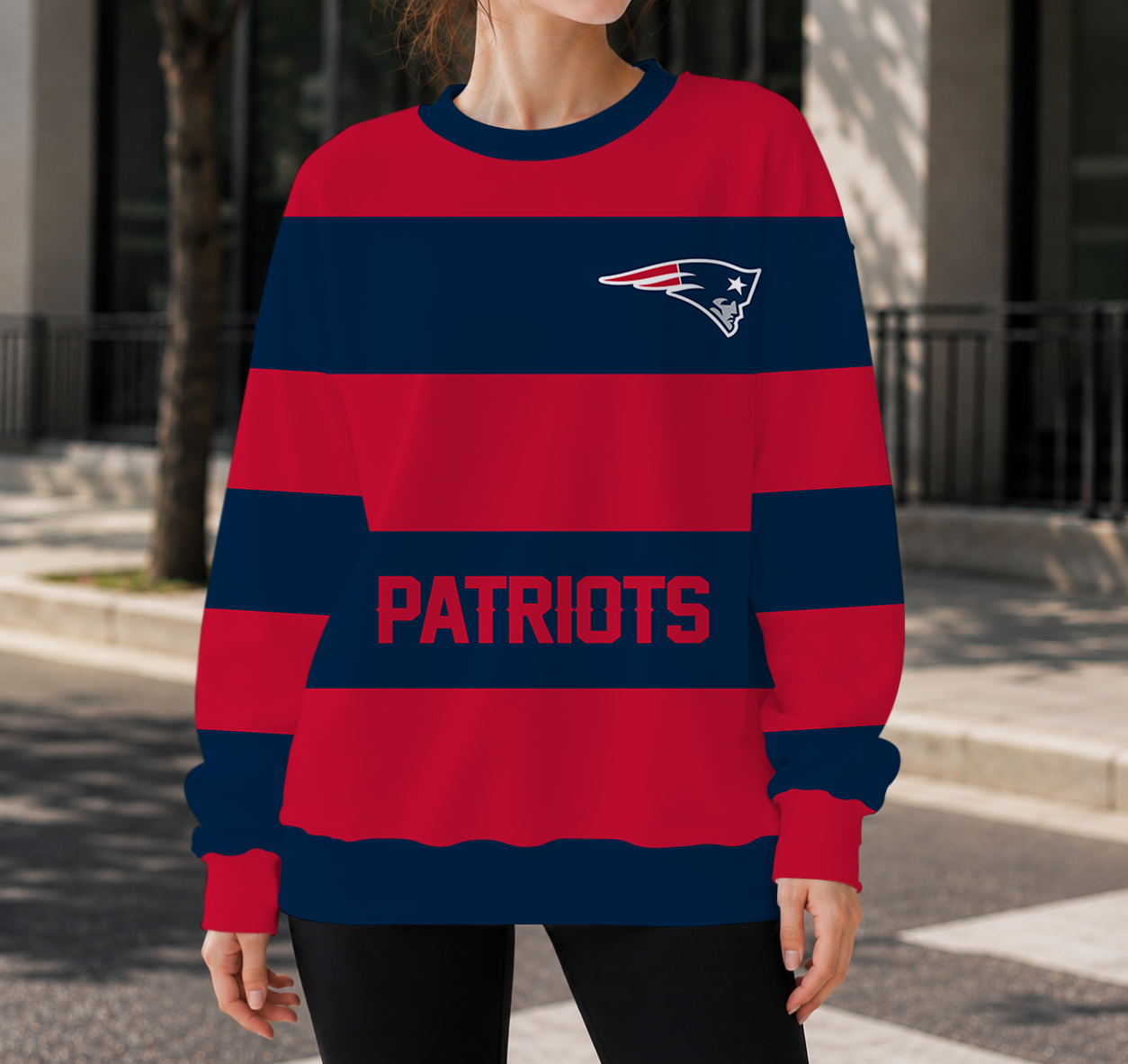 LIMITED EDITION - NEW CUSTOMIZED NFL27 NEP NEW ENGLAND PATRIOTS UNISEX SWEATSHIRT