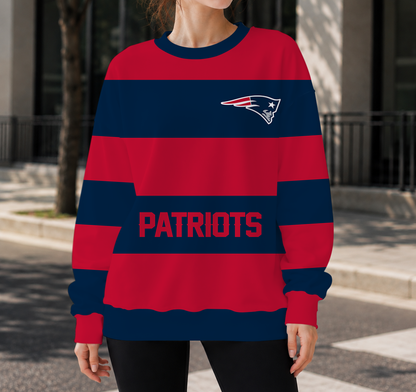 LIMITED EDITION - NEW CUSTOMIZED NFL27 NEP NEW ENGLAND PATRIOTS UNISEX SWEATSHIRT