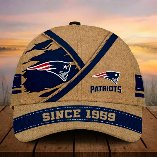 LIMITED EDITION - NEW CUSTOMIZED NFL27 NEP NEW ENGLAND PATRIOTS CLASSIC CAP