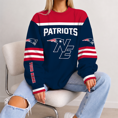 [SPECIAL OFFER] NEW CUSTOMIZED NFL27 NEP NEW ENGLAND PATRIOTS UNISEX SWEATSHIRT