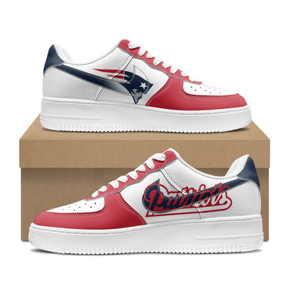 [SPECIAL OFFER] NEW CUSTOMIZED NFL27 NEP NEW ENGLAND PATRIOTS AF1 SHOES