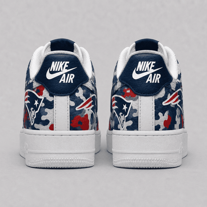 [SPECIAL OFFER] NEW CUSTOMIZED NFL27 NEP NEW ENGLAND PATRIOTS AF1 SHOES