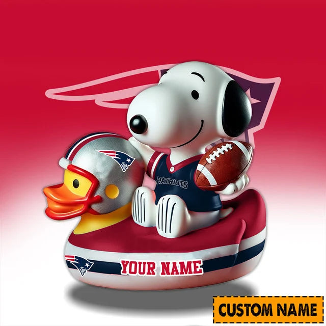 LIMITED EDITION - NEW CUSTOMIZED NFL27 NE PATRIOTS SNOOPY ACRYLIC BLOCK