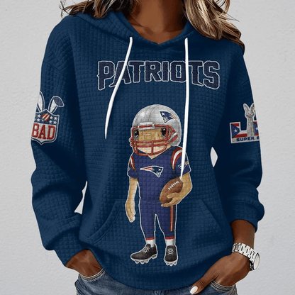 [SPECIAL OFFER] NEW CUSTOMIZED NFL27 NEP NEW ENGLAND PATRIOTS UNISEX HOODED SWEATSHIRT