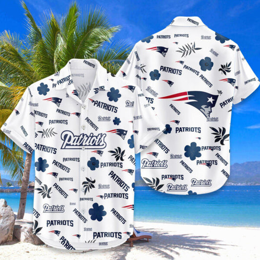 LIMITED EDITION - NEW CUSTOMIZED NFL27 NEP NEW ENGLAND PATRIOTS UNISEX HAWAIIAN SHIRT