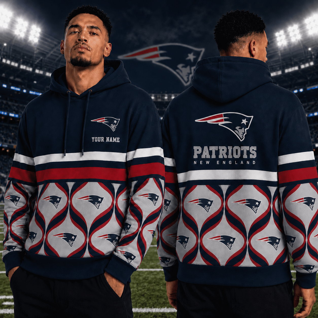 LIMITED EDITION - NEW CUSTOMIZED NFL27 NEP NEW ENGLAND PATRIOTS T-SHIRT, HOODIE, ZIP HOODIE