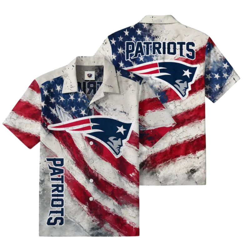 LIMITED EDITION - NEW CUSTOMIZED NFL27 NEP NEW ENGLAND PATRIOTS UNISEX HAWAIIAN SHIRT