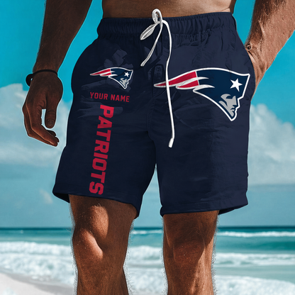 LIMITED EDITION - NEW PREMIUM NFL27 NE PATRIOTS SHORT PANTS
