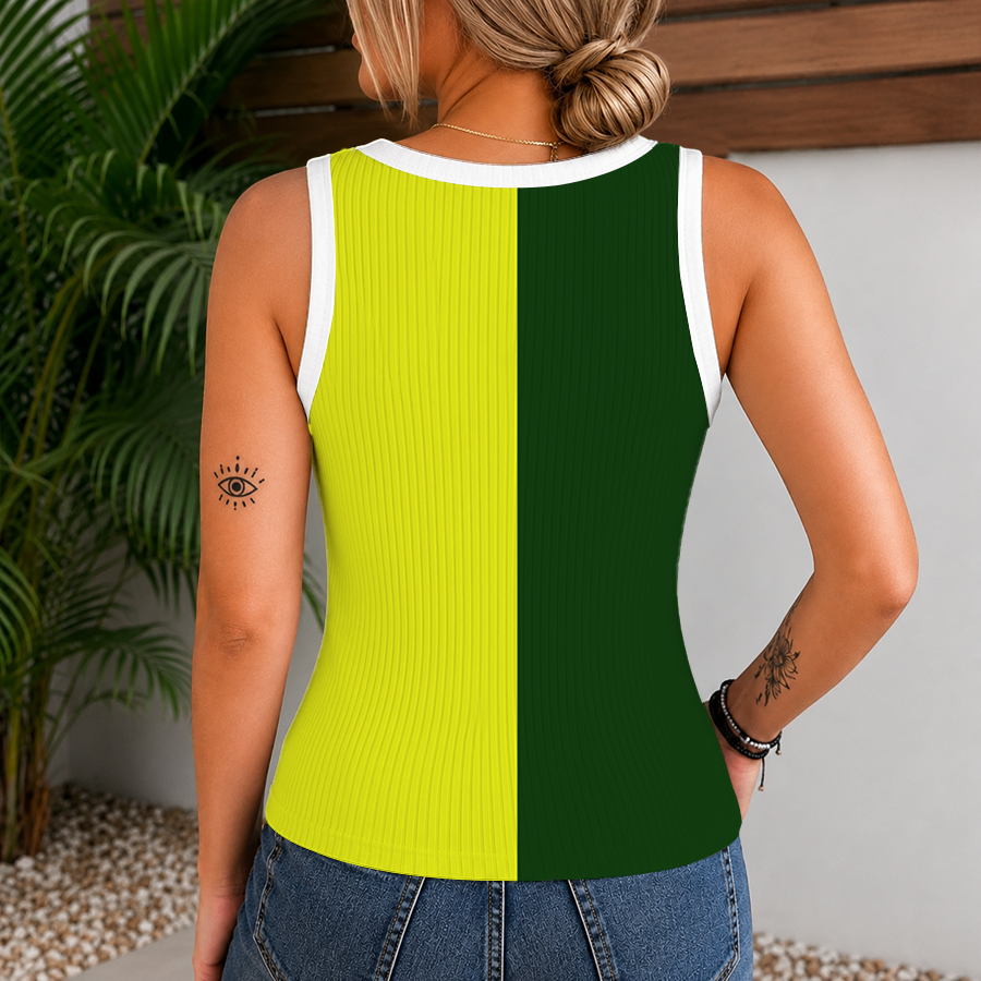 [FAN EXCLUSIVE] NEW CUSTOMIZED MLS27 PLT PORTLAND TIMBERS V-NECK TANK TOP