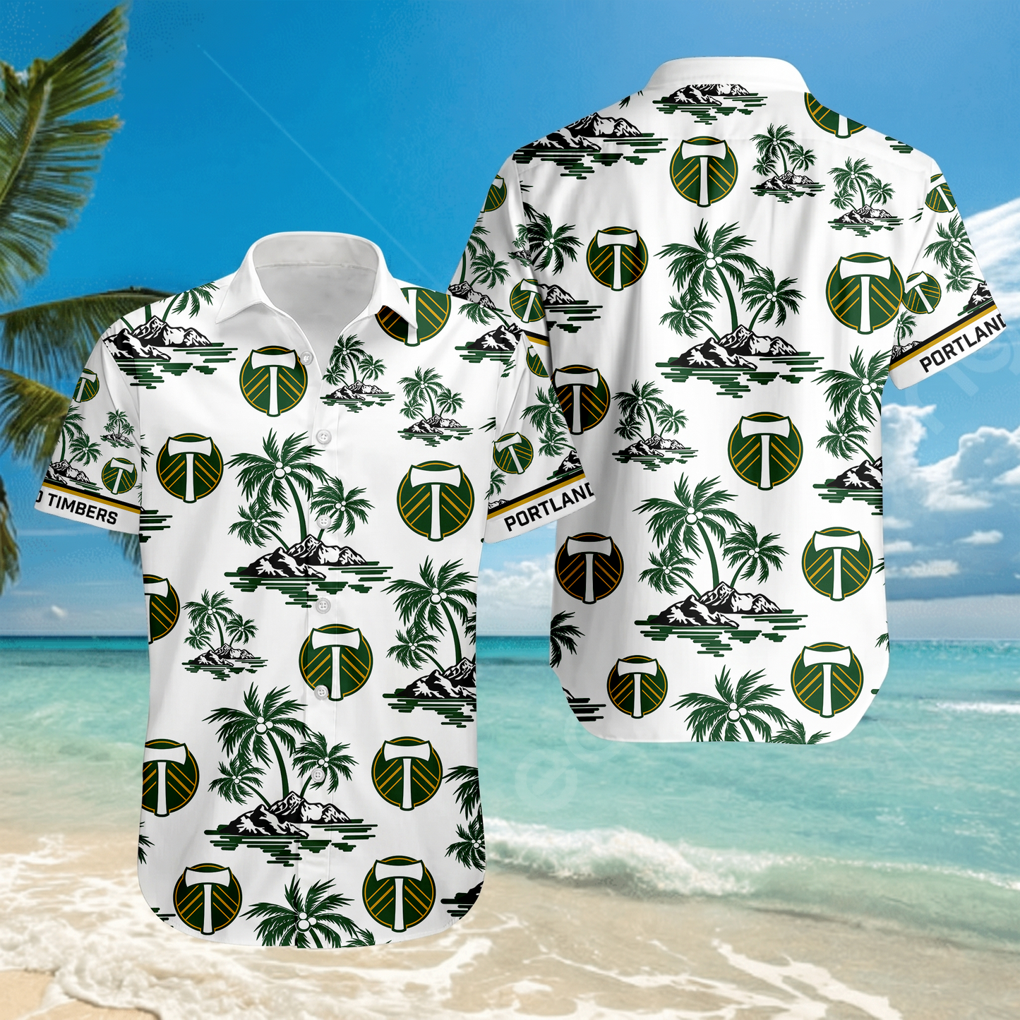 TOP SELLING - NEW CUSTOMIZED MLS27 PLT PORTLAND TIMBERS UNISEX HAWAIIAN SHIRT