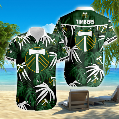 ENDING TODAY - NEW CUSTOMIZED MLS27 PLT PORTLAND TIMBERS UNISEX HAWAIIAN SHIRT