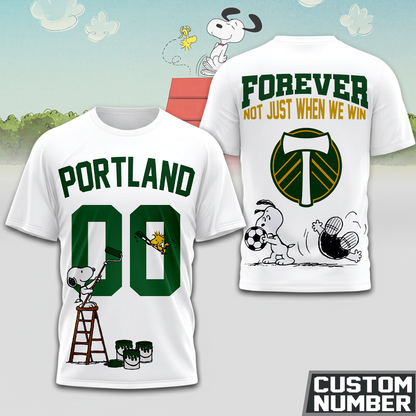 ENDING TODAY - NEW CUSTOMIZED MLS27 PLT PORTLAND TIMBERS x SNOOPY HOODIE, T-SHIRTS, ZIP HOODIE, SWEATSHIRTS & POLO