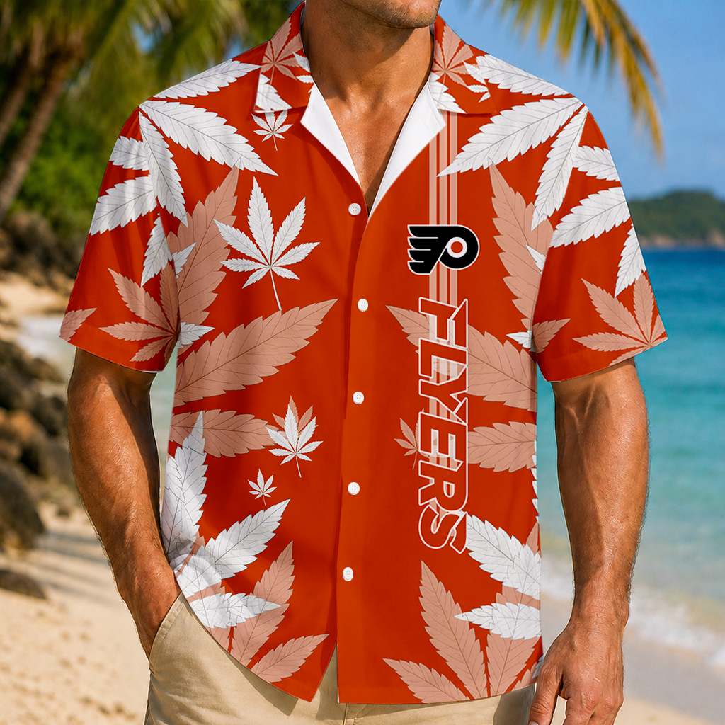 LIMITED EDITION - NEW CUSTOMIZED NHL27 PPF PHILADELPHIA FLYERS UNISEX HAWAIIAN SHIRT