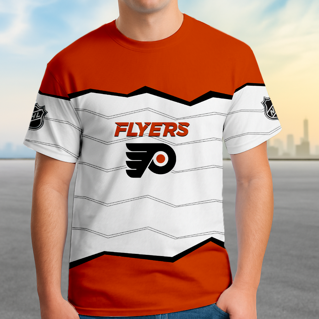 LIMITED EDITION - NEW CUSTOMIZED NHL27 PPF PHILADELPHIA FLYERS UNISEX T-SHIRT, SWEATSHIRTS, HOODIE & JACKETS