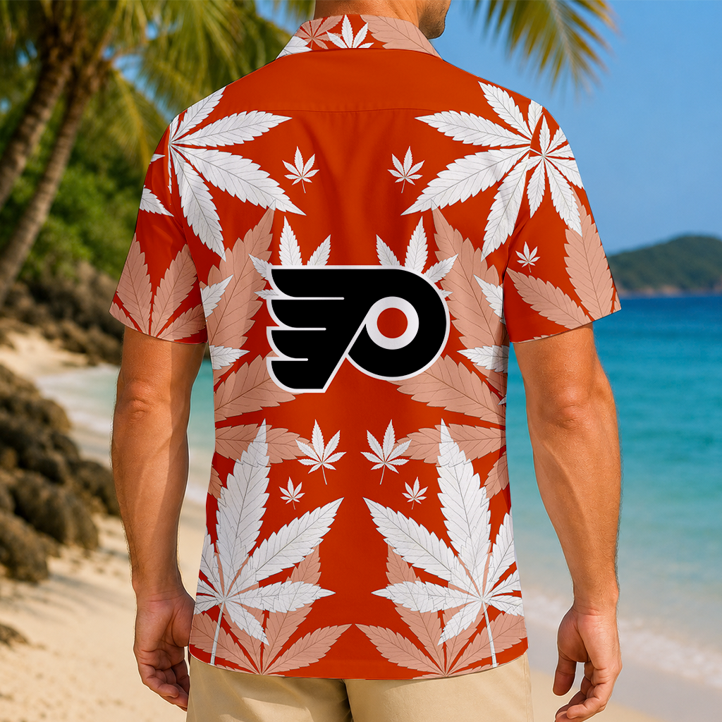 LIMITED EDITION - NEW CUSTOMIZED NHL27 PPF PHILADELPHIA FLYERS UNISEX HAWAIIAN SHIRT