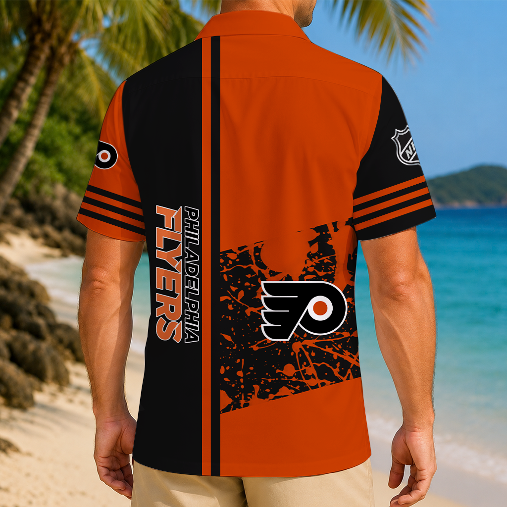 LIMITED EDITION - NEW CUSTOMIZED NHL27 PPF PHILADELPHIA FLYERS UNISEX HAWAIIAN SHIRT