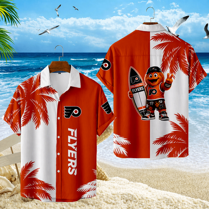 LIMITED EDITION - NEW CUSTOMIZED NHL27 PPF PHILADELPHIA FLYERS UNISEX HAWAIIAN SHIRT