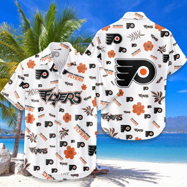 LIMITED EDITION - NEW CUSTOMIZED NHL27 PPF PHILADELPHIA FLYERS UNISEX HAWAIIAN SHIRT