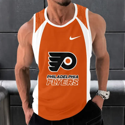 [SUPER SALE] NEW CUSTOMIZED NHL27 PPF PHILADELPHIA FLYERS UNISEX TANK TOP