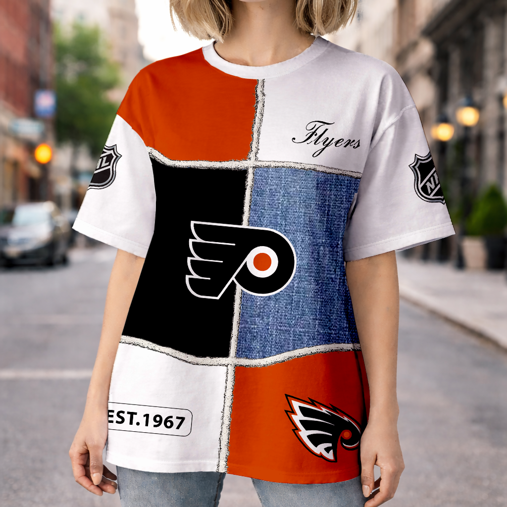 LIMITED EDITION - NEW CUSTOMIZED NHL27 PPF PHILADELPHIA FLYERS UNISEX T-SHIRT, SWEATSHIRTS, HOODIE & JACKETS