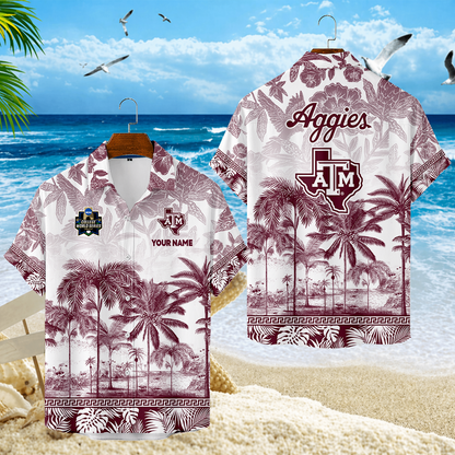LIMITED EDITION - NEW CUSTOMIZED CWS27 TAA TEXAS A&M AGGIES UNISEX HAWAIIAN SHIRT