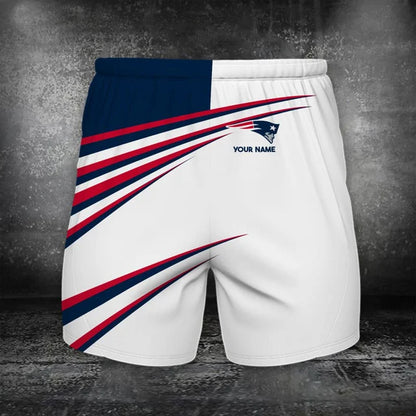 VIRAL EDITION - NEW CUSTOMIZED NFL27 NEP NEW ENGLAND PATRIOTS POLO, T-SHIRT & SHORT PANTS SET