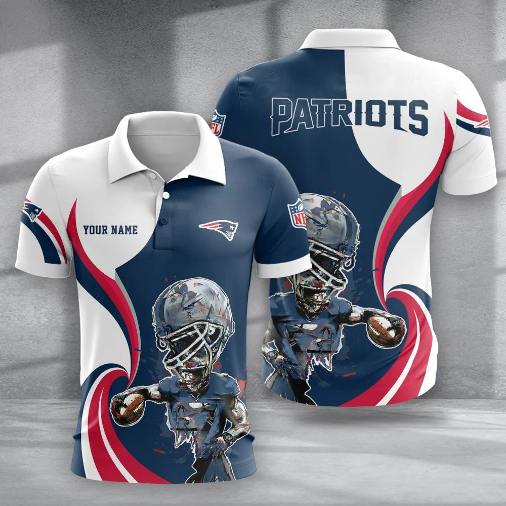 LIMITED EDITION - NEW CUSTOMIZED NFL27 NEP NEW ENGLAND PATRIOTS T-SHIRT, POLO SHIRT, ZIP POLO SHIRT, SWEATSHIRT, HOODIE & ZIP HOODIE