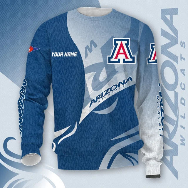 MEGA SALE - NEW CUSTOMIZED NCAA FBS27 ARW ARIZONA WILDCATS HOODIE, T-SHIRTS, ZIP HOODIE, SWEATSHIRTS & POLO SHIRT