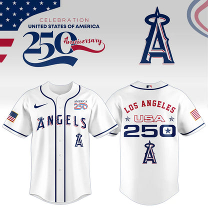 LIMITED EDITION - NEW CUSTOMIZED MLB27 LAA LOS ANGELES ANGELS BASEBALL JERSEY