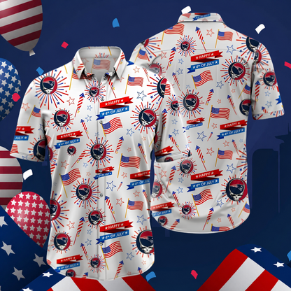LIMITED EDITION - NEW CUSTOMIZED NFL27 NEP NEW ENGLAND PATRIOTS PATRIOTIC 250 USA HAWAIIAN SHIRT