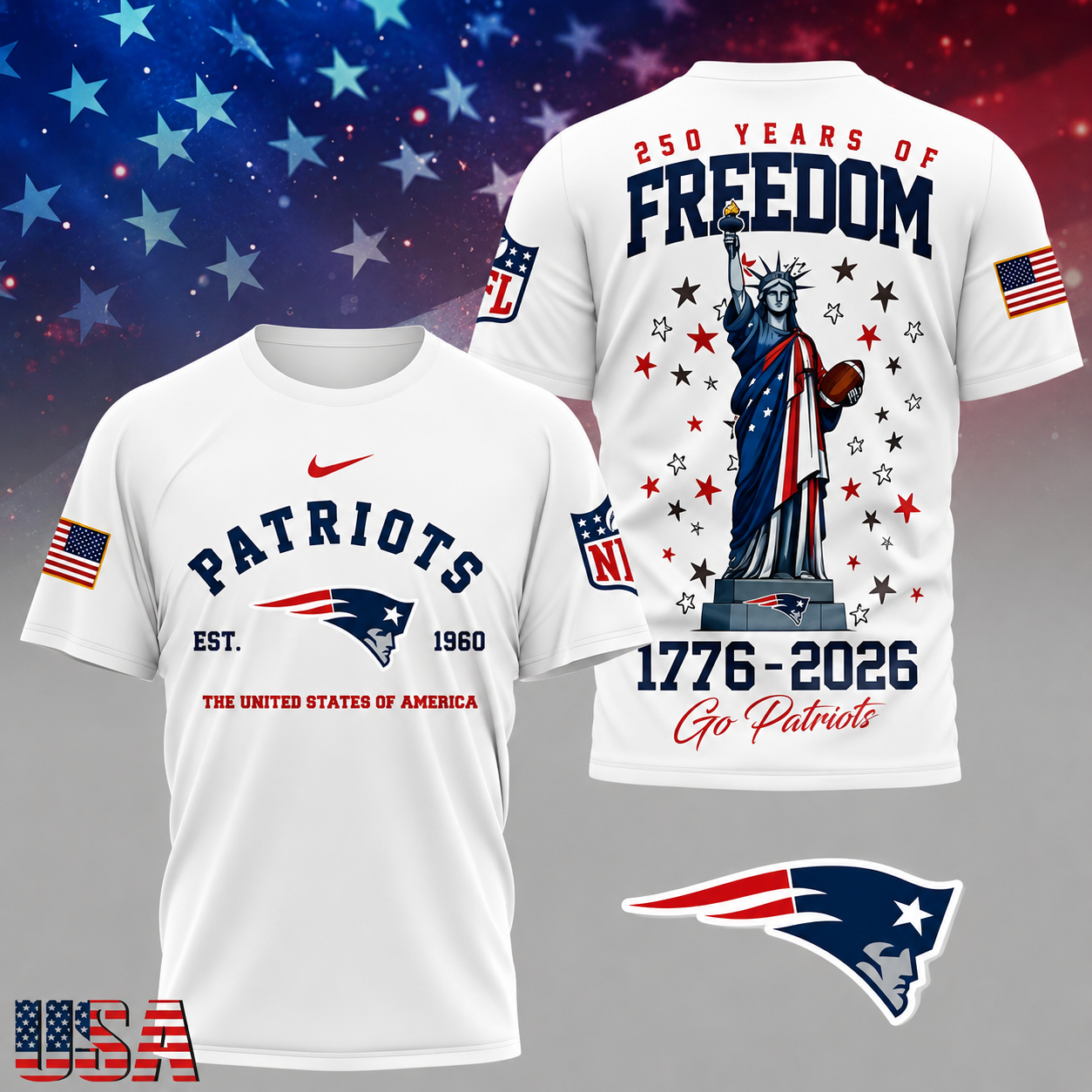 [SPECIAL OFFER] NEW CUSTOMIZED NFL27 NEP NEW ENGLAND PATRIOTS T-SHIRT, HOODIE, ZIP HOODIE