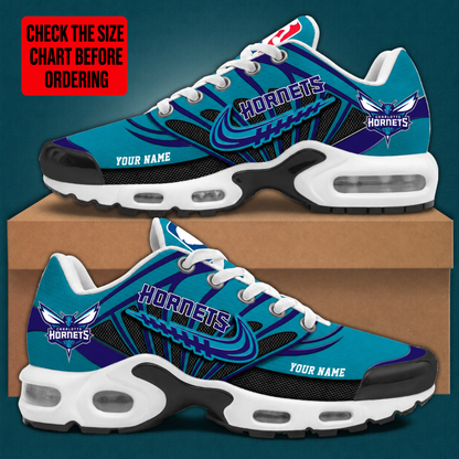 [HOT DEAL] NEW CUSTOMIZED NBA27 CHO CHARLOTTE HORNETS AIR MAX PLUS SNEAKERS