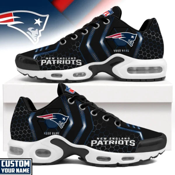 [SPECIAL OFFER] NEW CUSTOMIZED NFL27 NEP NEW ENGLAND PATRIOTS AIR MAX PLUS SNEAKERS