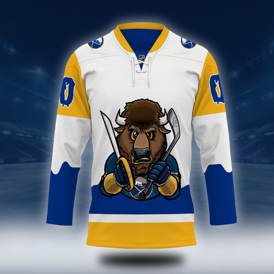 LIMITED EDITION - NEW CUSTOMIZED NHL28 BFS BUFFALO SABRES UNISEX HOCKEY JERSEY