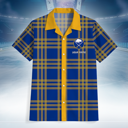 LIMITED EDITION - NEW CUSTOMIZED NHL28 BFS BUFFALO SABRES UNISEX HAWAIIAN SHIRT