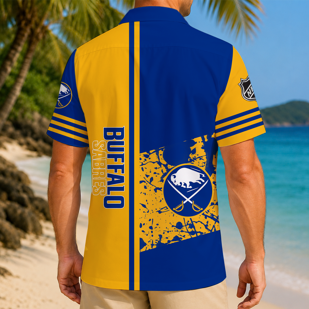 LIMITED EDITION - NEW CUSTOMIZED NHL28 BFS BUFFALO SABRES UNISEX HAWAIIAN SHIRT