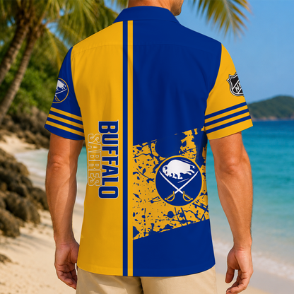 LIMITED EDITION - NEW CUSTOMIZED NHL28 BFS BUFFALO SABRES UNISEX HAWAIIAN SHIRT