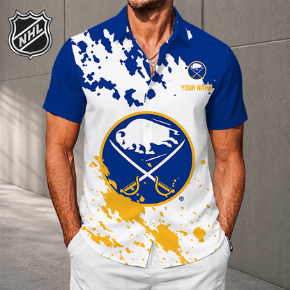 LIMITED EDITION - NEW CUSTOMIZED NHL28 BFS BUFFALO SABRES UNISEX HAWAIIAN SHIRT