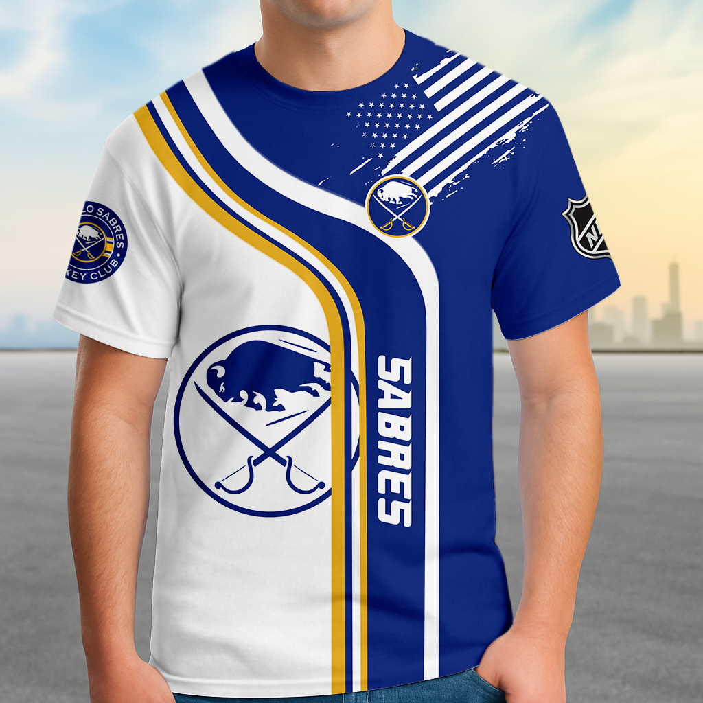 ELITE EDITION - NEW CUSTOMIZED NHL28 BFS BUFFALO SABRES POLO SHIRT, ZIP POLO SHIRT & T-SHIRTS