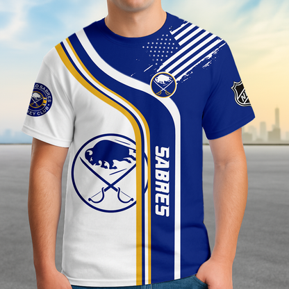 ELITE EDITION - NEW CUSTOMIZED NHL28 BFS BUFFALO SABRES POLO SHIRT, ZIP POLO SHIRT & T-SHIRTS