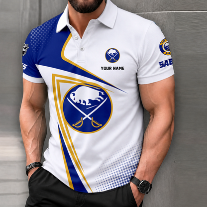 FINAL SALE - NEW CUSTOMIZED NHL28 BFS BUFFALO SABRES POLO SHIRT, ZIP POLO SHIRT, T-SHIRTS, HOODIE, ZIP HOODIE & SWEATSHIRT