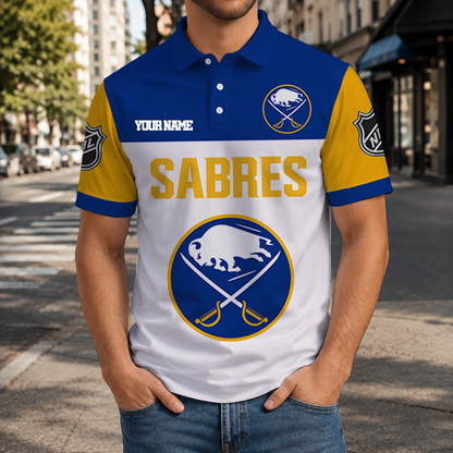 EXCLUSIVE EDITION - NEW CUSTOMIZED NHL28 BFS BUFFALO SABRES T-SHIRT, POLO SHIRT, ZIP POLO SHIRT, SWEATSHIRT, HOODIE & ZIP HOODIE