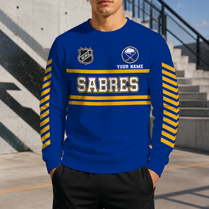 VIRAL EDITION - NEW CUSTOMIZED NHL28 BFS BUFFALO SABRES UNISEX SWEATSHIRT