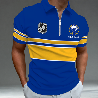 [SUPER SALE] NEW CUSTOMIZED NHL28 BFS BUFFALO SABRES POLO SHIRT
