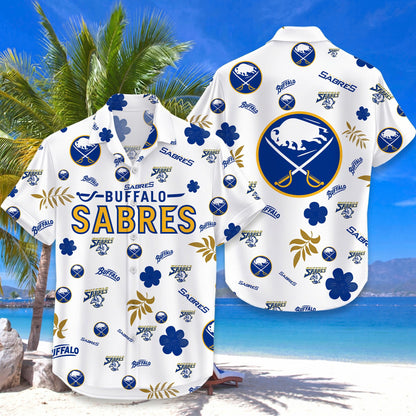 LIMITED EDITION - NEW CUSTOMIZED NHL28 BFS BUFFALO SABRES UNISEX HAWAIIAN SHIRT